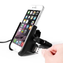 Soporte de Aluminio para celular + cargador USB 2809