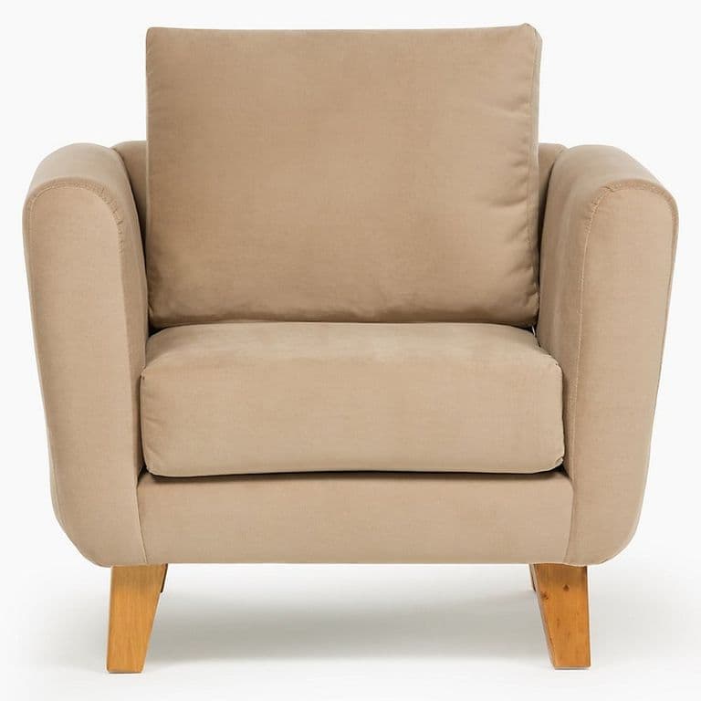 SILLON THOMAS FELPA BEIGE