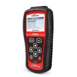 Escaner Digital Diagnostico Parametrico Auto Rojo