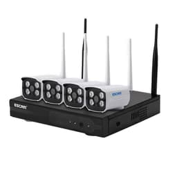 Kit Nvr Camaras De Seguridad Wifi Wnk403 3MP
