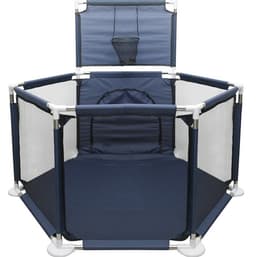 Corral Hexagonal Azul