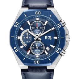 Reloj Cuarzo TG-21 Cuero Azul TALLA UNICA