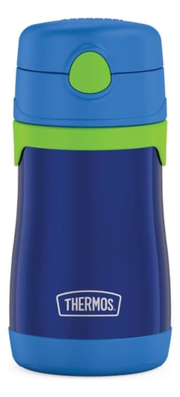 BOTELLA CON BOMBILLA SIPPY KIDS 290ML AZUL