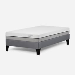Cama Europea Pratta 1 Plaza Pata Madera 90 x 200 cm