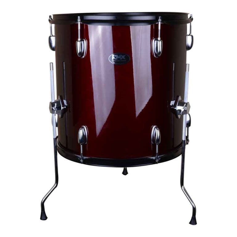 TIMBAL DE PIE 16X16 ROJO OSCURO MODBBCH-16CJ