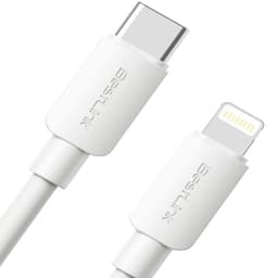 Cable USB-C a Lightning para iPhone 27W Carga Rapida PD . 1 Metro.