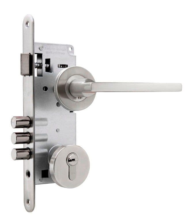 Cerradura Embutida Milano B60 Acceso 1/2 izquierda
