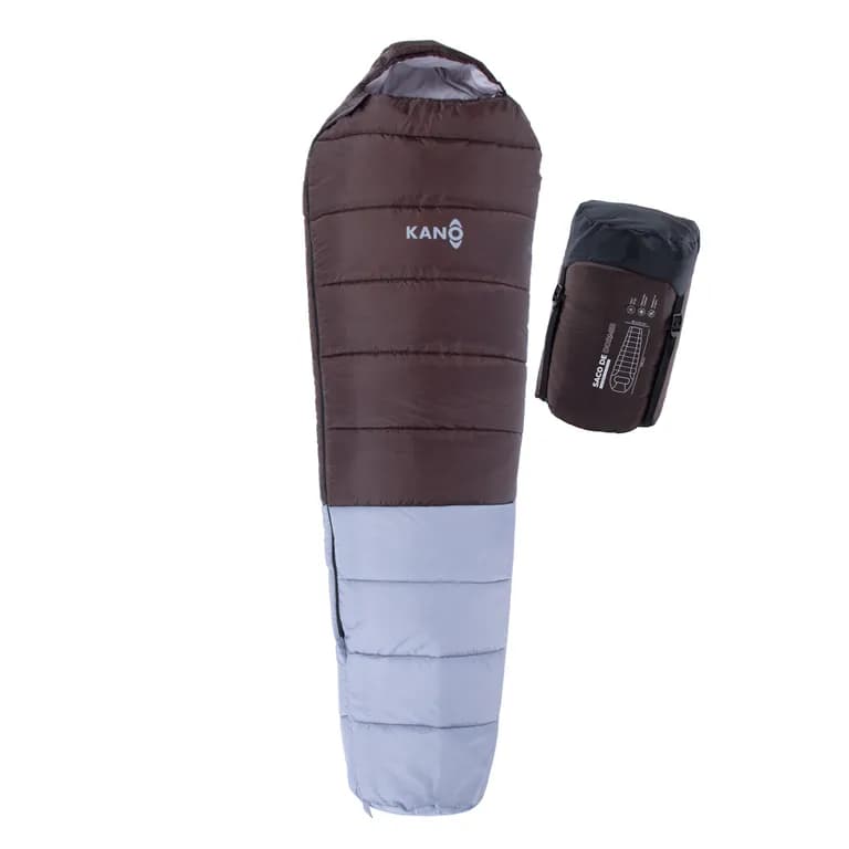 Saco de Dormir Aconcagua -4 / 0 / 8C 1,6 Kg Marron