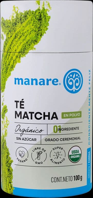 Te Matcha Organico En Polvo Ceremonial 100g