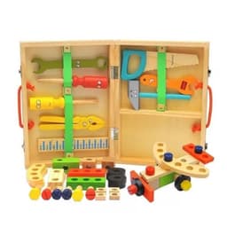 Juego Madera Set Herramientas Maleta Xk-105