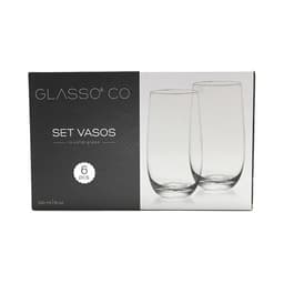 SET VASO 500 ML CRISTAL