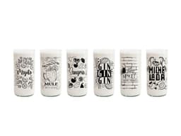 Traguitos - Juego de 6 Vasos
