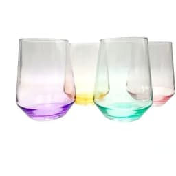 SET 4 VASOS COLOR