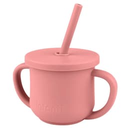Vaso 2 en 1 Con Asas Rojo
