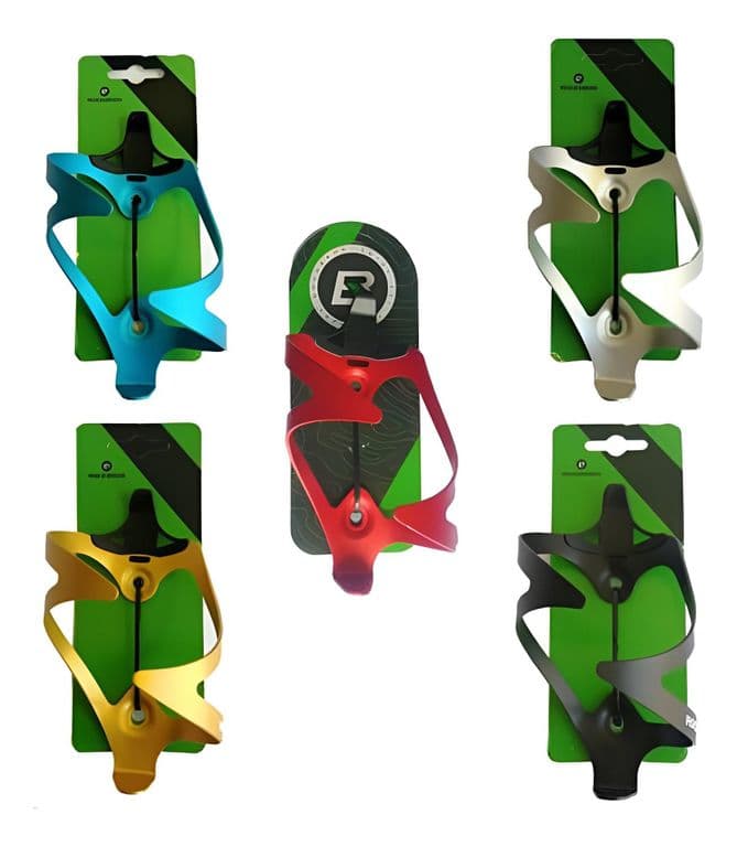 Porta Caramanola De Aluminio 26gr Botella - Rojo