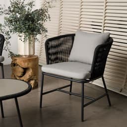 Poltrona terraza Baule Oscura Amoble
