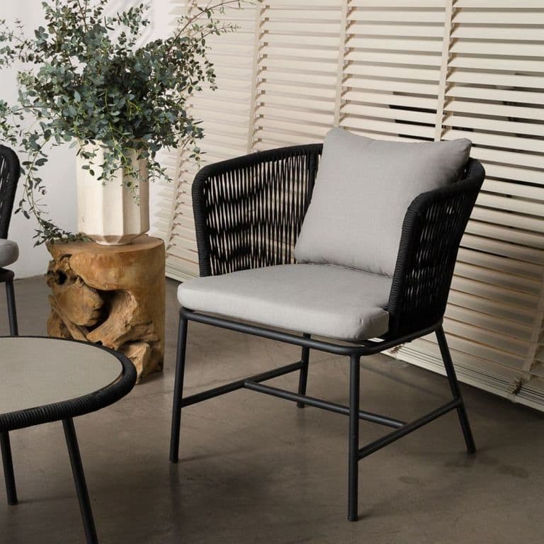 Poltrona terraza Baule Oscura Amoble