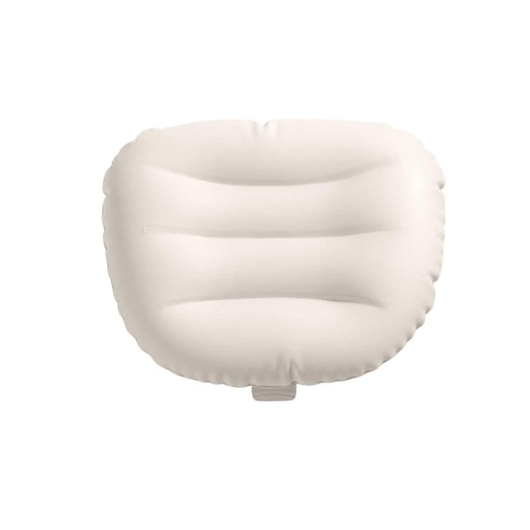 Almohada Inflable Para Spa Hot Tub Headrest Color Crema