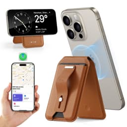 Tarjetero Magnetico Para iPhone Geo Wallet Stand Cafe