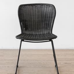 Silla Terraza Golfet Negra Amoble