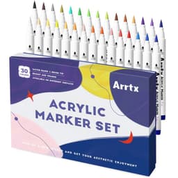 MARCADORES ACRILICOS DE 30 COLORES 30B