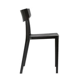 Silla Monoblock Rio Negra Perfecta para Terraza y Hogar