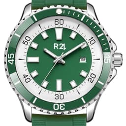 Reloj Cuarzo BR-15 Silicona Verde TALLA UNICA