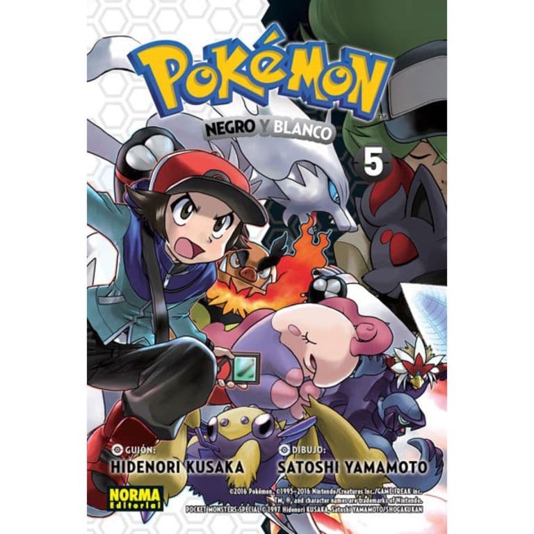 POKEMON 30. NEGRO Y BLANCO 5