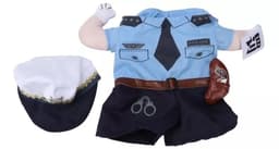 Disfraz De Policia Para Mascotas Perros Gatos Talla S