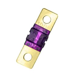 Fusible Bateria 100a 32v 42x12mm Chapado Oro -