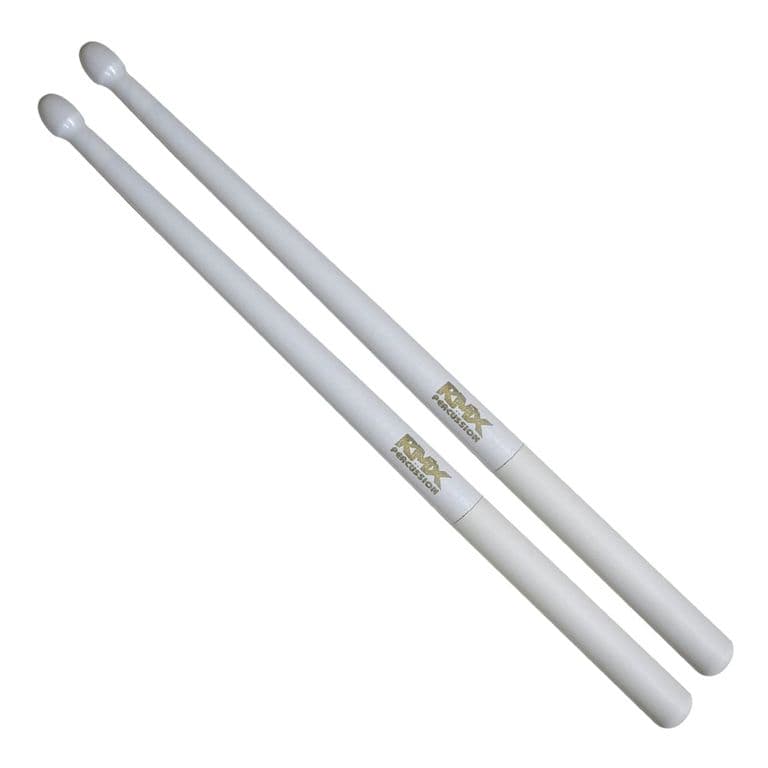 BAQUETA BLANCA PARA BANDA CON ANTIDESLIZANTE
