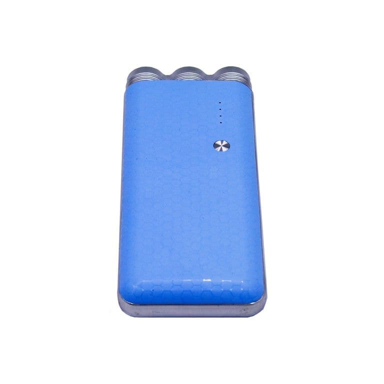 Bateria Power Bank 15000Mah 2 Usb Azul - SC