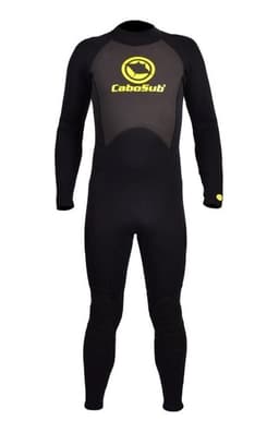 Traje Surf Adultos Modelo Black 3/2 Mm - Negro