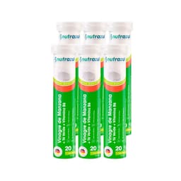 Vinagre de Manzana 1000 mg + Te Verde + Vitamina B6 - Pack 6 unidades