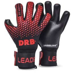 Guantes Arquero Portero Futbol Leader Pro Latex Aleman Negro 8