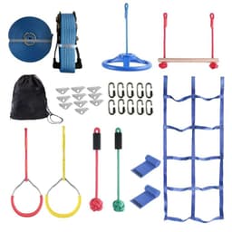 Juego Carrera 7 Obstaculos Slackline Ninja Warrior