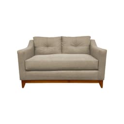 SOFA CARRERA CHENILLE BEIGE 2 CUERPOS