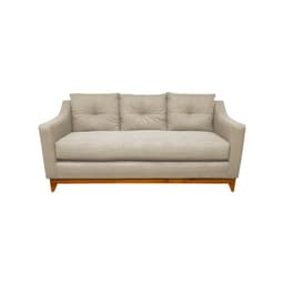 SOFA CARRERA CHENILLE BEIGE 3 CUERPOS