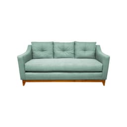 SOFA CARRERA CHENILLE VERDE MENTA 3 CUERPOS