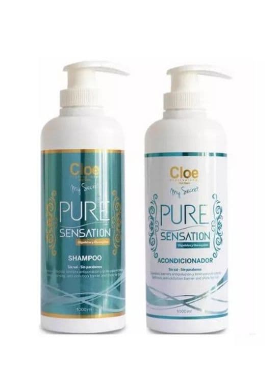 Pack PURE SENSATION CLEAR shampoo y acondicionador 1000ml ...