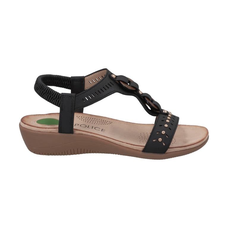 Sandalia Mujer Negro Camila 2 Negro 35