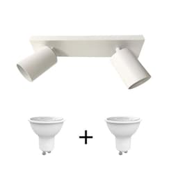 PACK BARRA RUNNER BLANCO 2 LUCES - Blanco