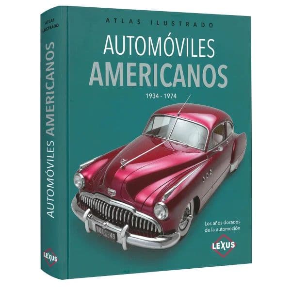 Libro Atlas Ilustrado Automoviles Americanos - Nuevo -