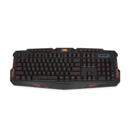 Teclado Gamer Pc Usb Iluminacion Rojoazulpurpura - SC