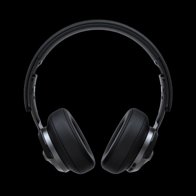 Audifonos Inalambrico y alambrico Diadema KNH-750GR Negro Gris