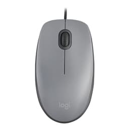 MOUSE M110 SILENT SILVER Gris