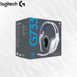 Audifono Gamer G733 Lightspeed Rgb White Color Blanco