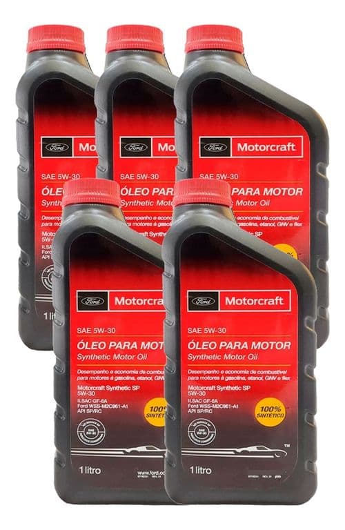 Aceite Motorcraft 5w30 Full Sintetico (5 Unidades)