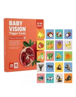 TARJETAS EDUCATIVAS ESTIMULACION VISUAL 12-36 MESES