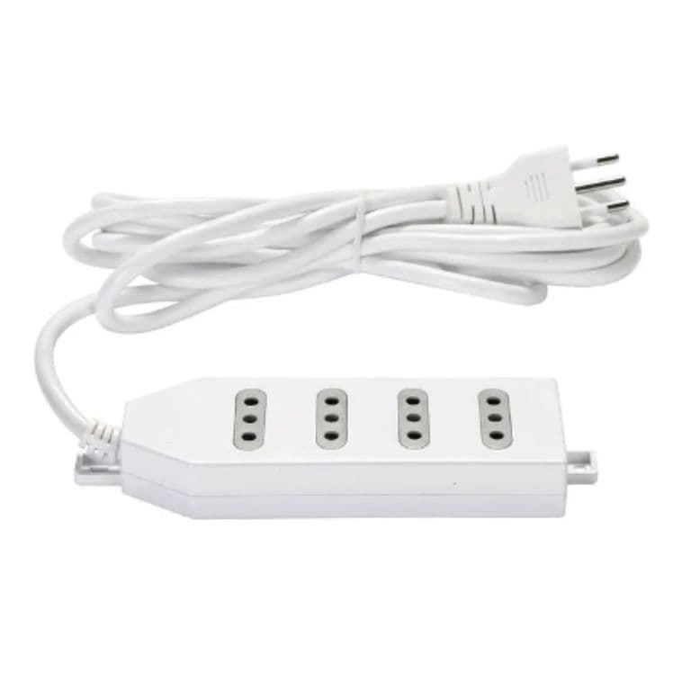 Alargador Electrico 4Pos 3mt ME204W